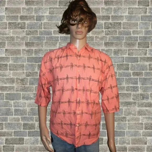 Vintage Jason Daniels Collard Button Down Shirt - Picture 1 of 9